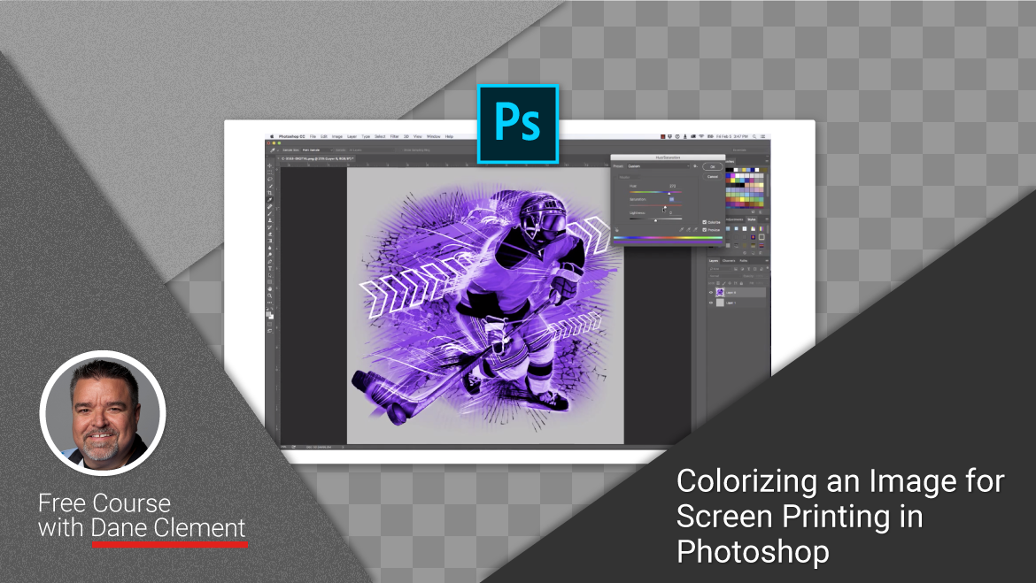 Photoshop Tutorial: Colorizing an Image for Screen Printing