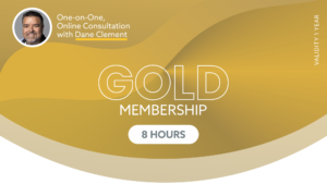 Gold Membership One-on-One, Online Consultation with Dane Clement