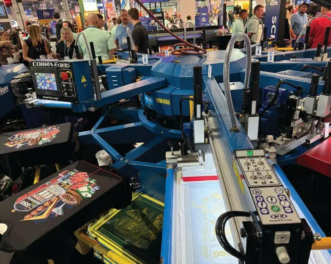 Vega Vibe Designing trade show shirts by Lon Winters & Dane Clement