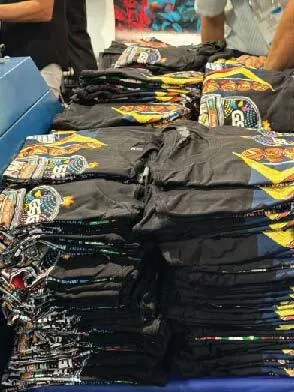 Vega Vibe Designing trade show shirts by Lon Winters & Dane Clement