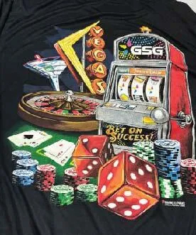 Vega Vibe Designing trade show shirts by Lon Winters & Dane Clement